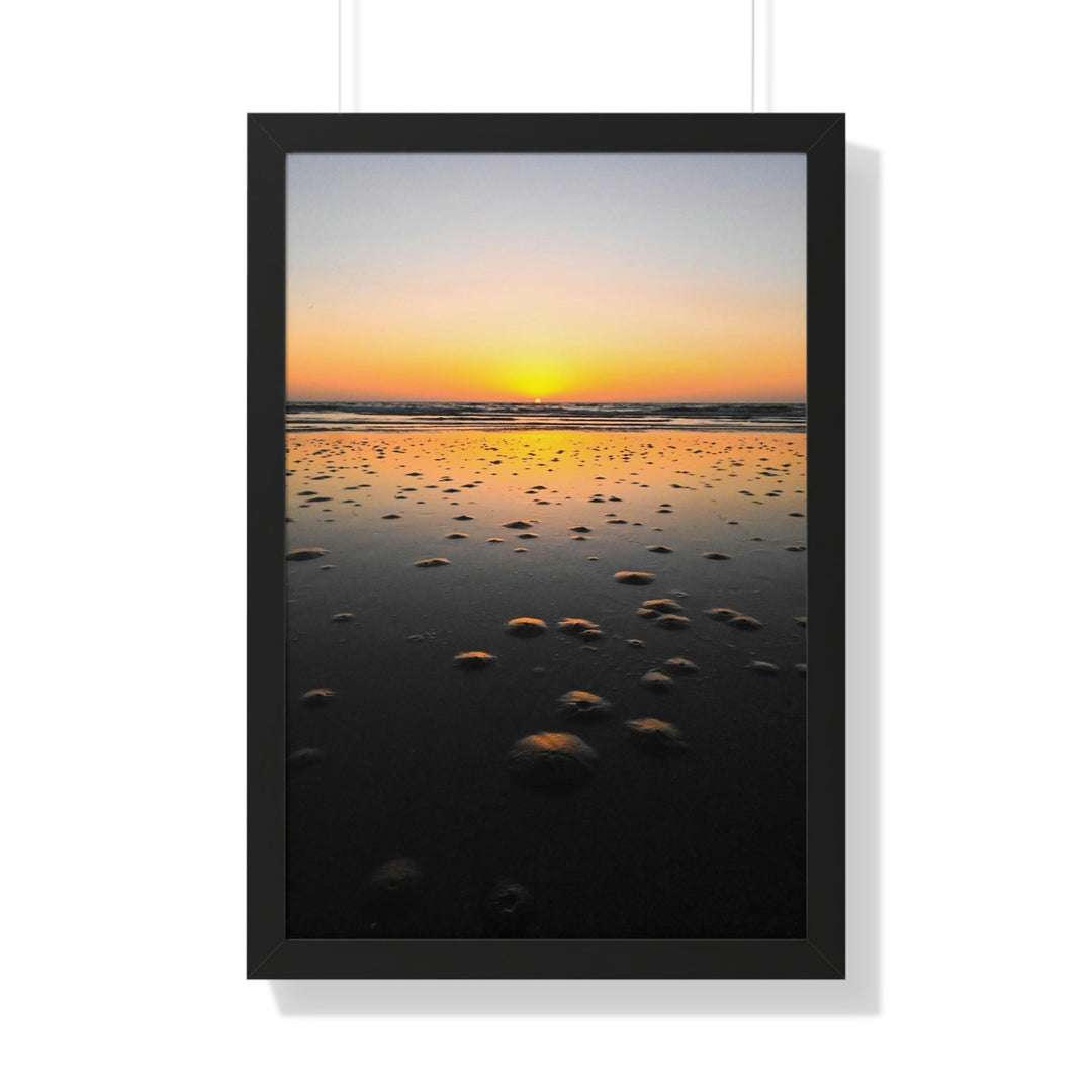 Burrows at Sunrise - Framed Print - Visiting This World