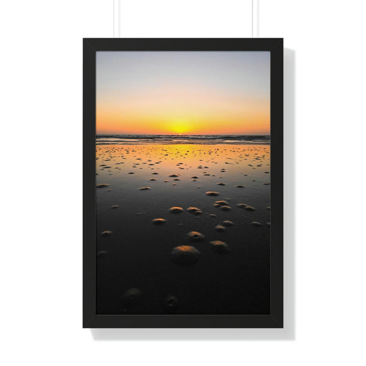 Burrows at Sunrise - Framed Print - Visiting This World