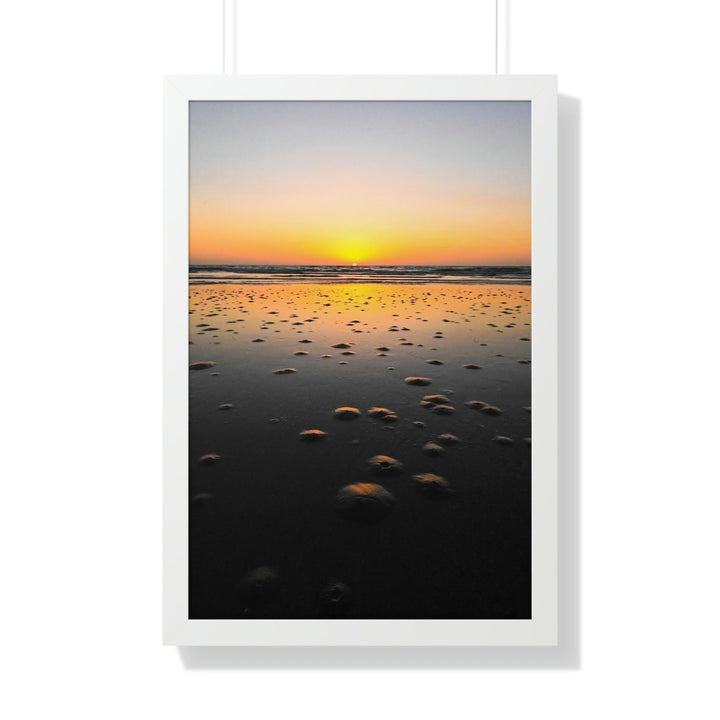 Burrows at Sunrise - Framed Print - Visiting This World