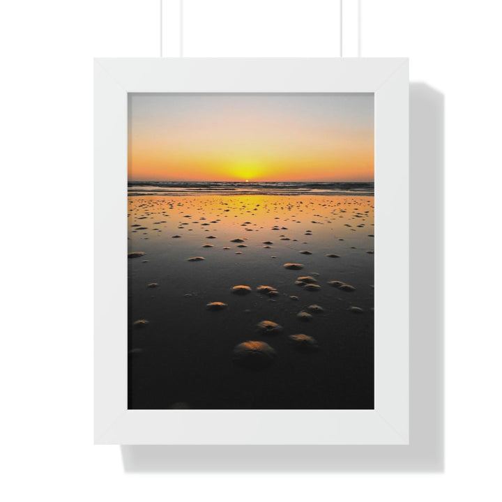 Burrows at Sunrise - Framed Print - Visiting This World