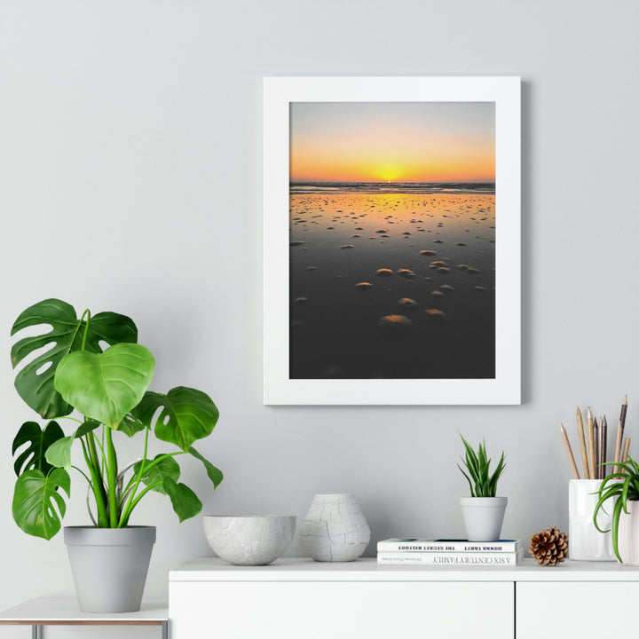 Burrows at Sunrise - Framed Print - Visiting This World