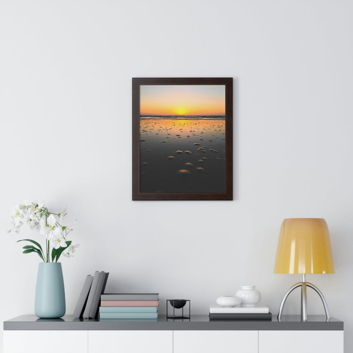 Burrows at Sunrise - Framed Print - Visiting This World