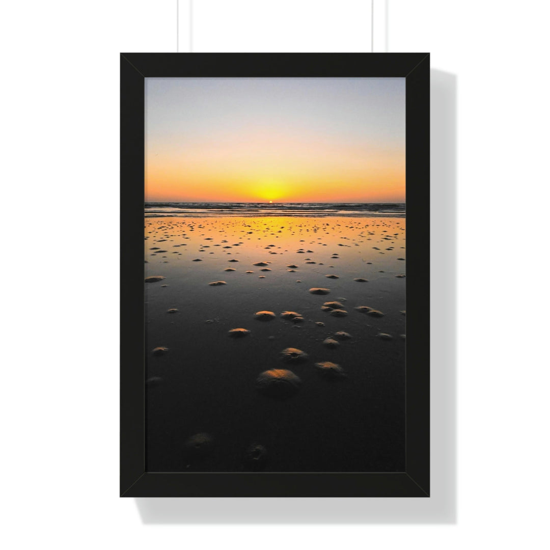 Burrows at Sunrise - Framed Print - Visiting This World