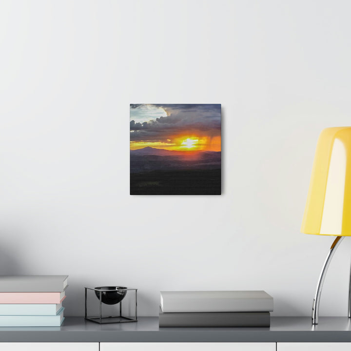 Rainy Sunset - Canvas