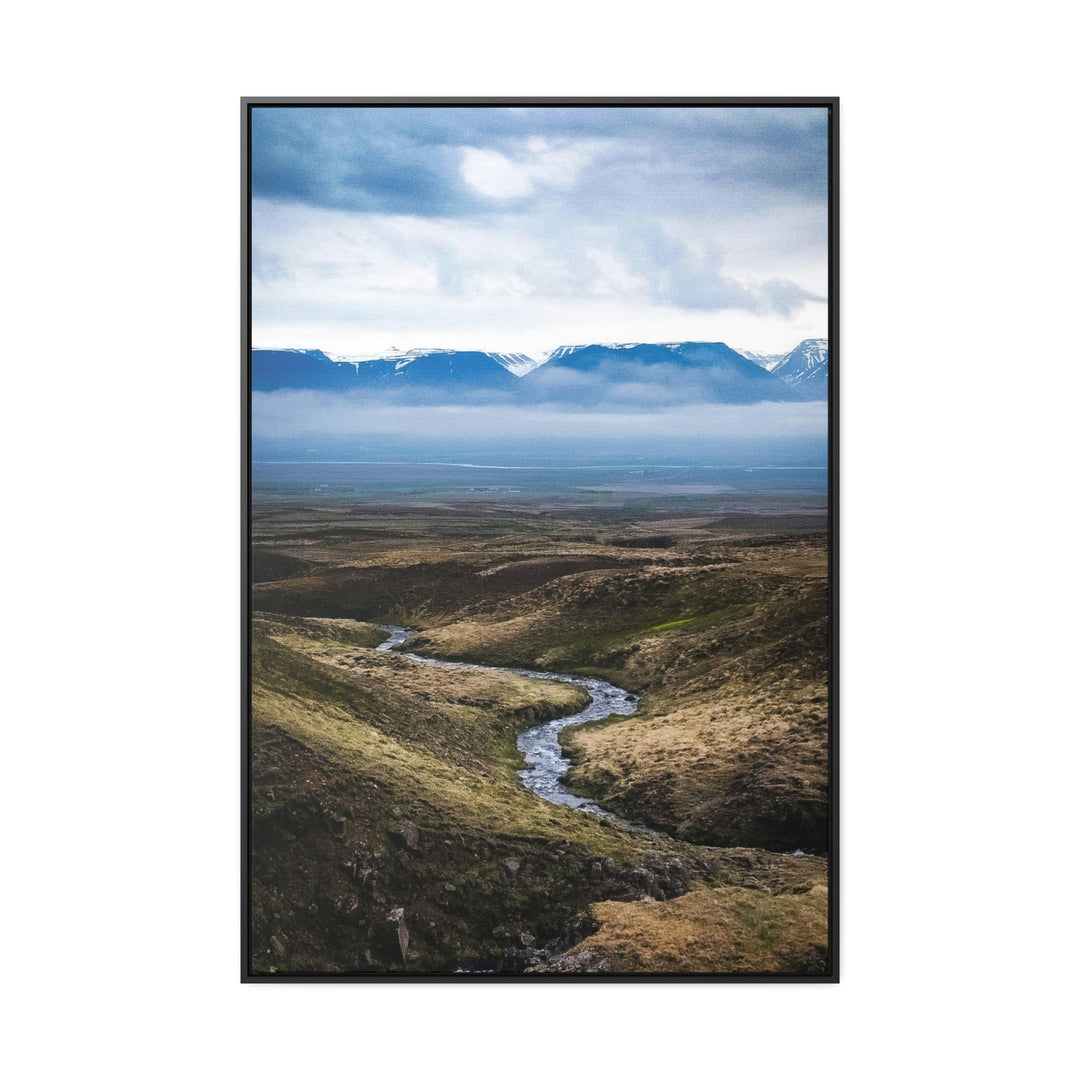 The Fog Approaches - Canvas with Frame