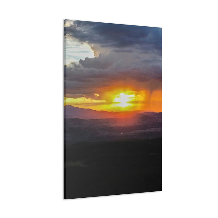 Rainy Sunset - Canvas