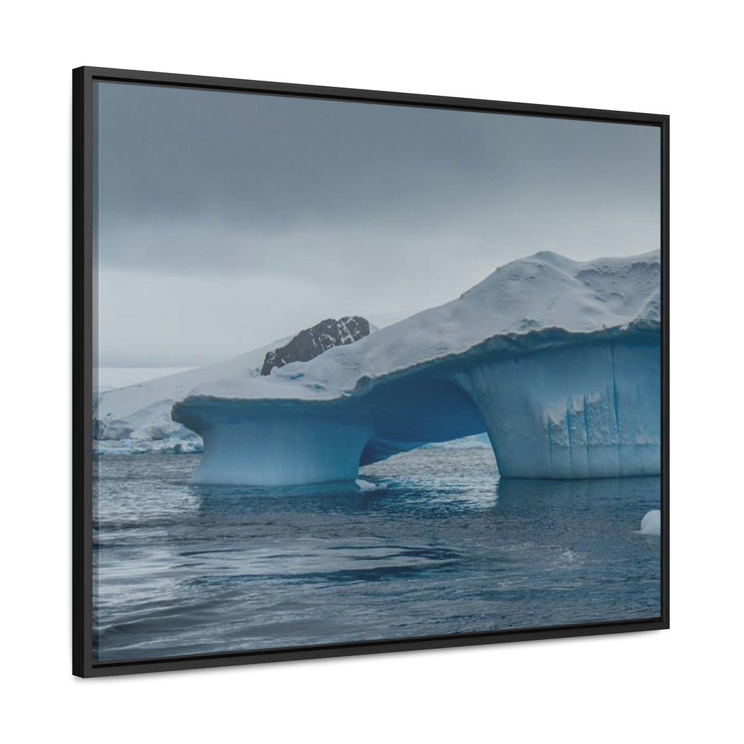 Textured Ice - Canvas with Frame