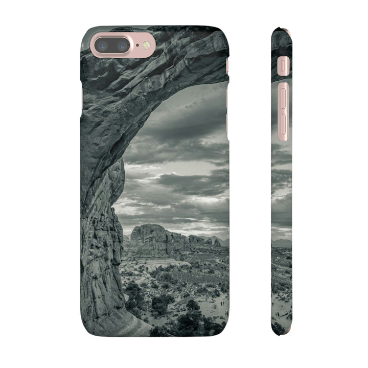 Natural Frames Part 2 in Black and White - Phone Case