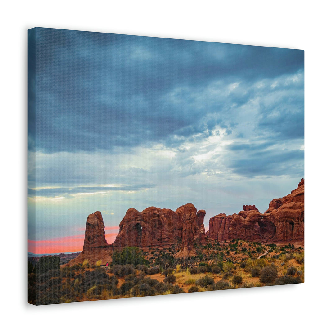 Arches at Sunset - Canvas