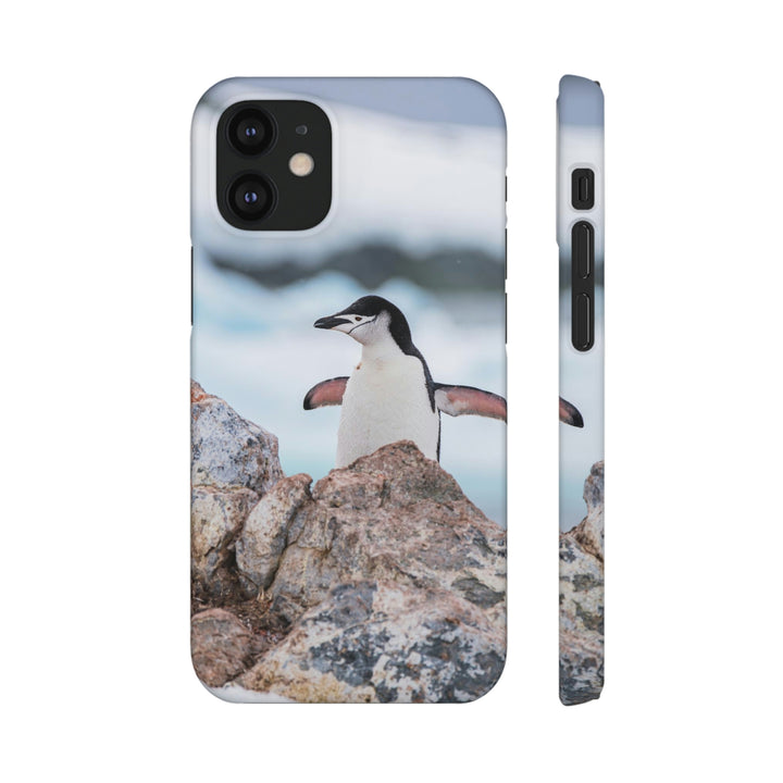 Stretched Penguin - Phone Case