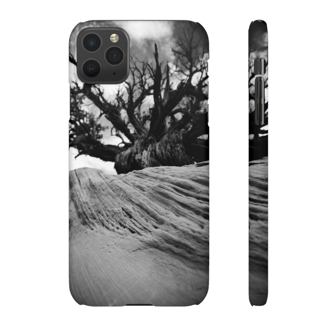 Desert Reach in Black and White - Phone Case