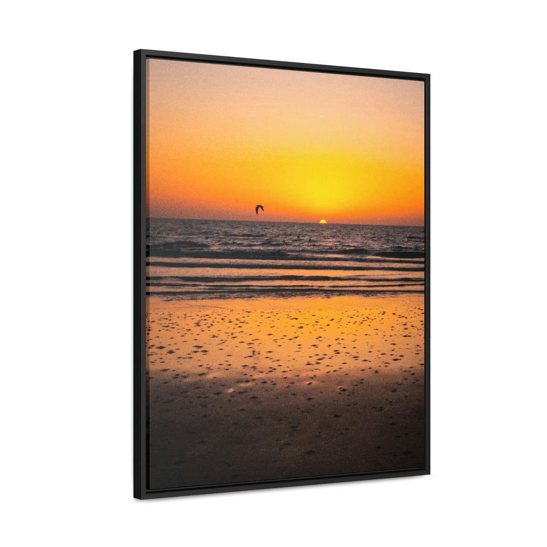 Sunrise on the Sea - Canvas with Frame