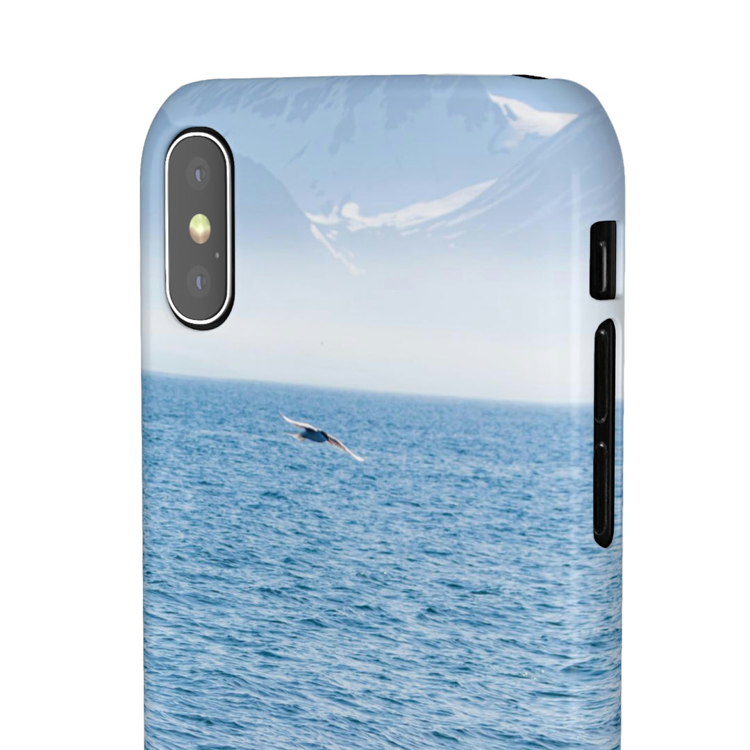 A Whale and A Mountain - Phone Case