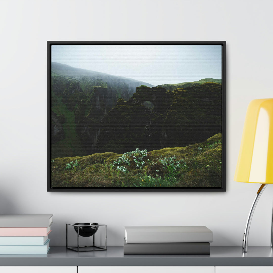 Mystical Canyon - Canvas with Frame