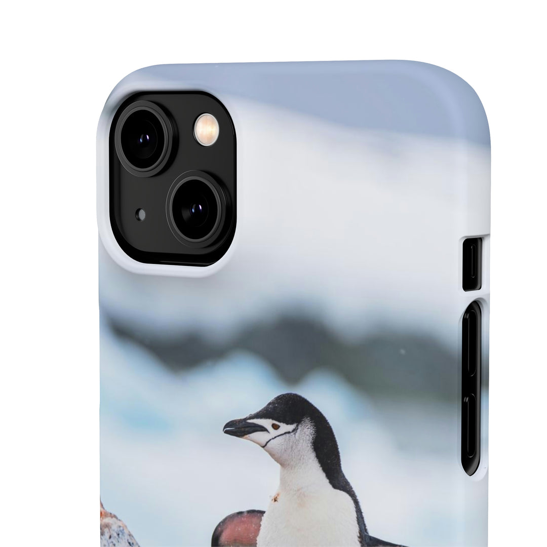 Stretched Penguin - Phone Case