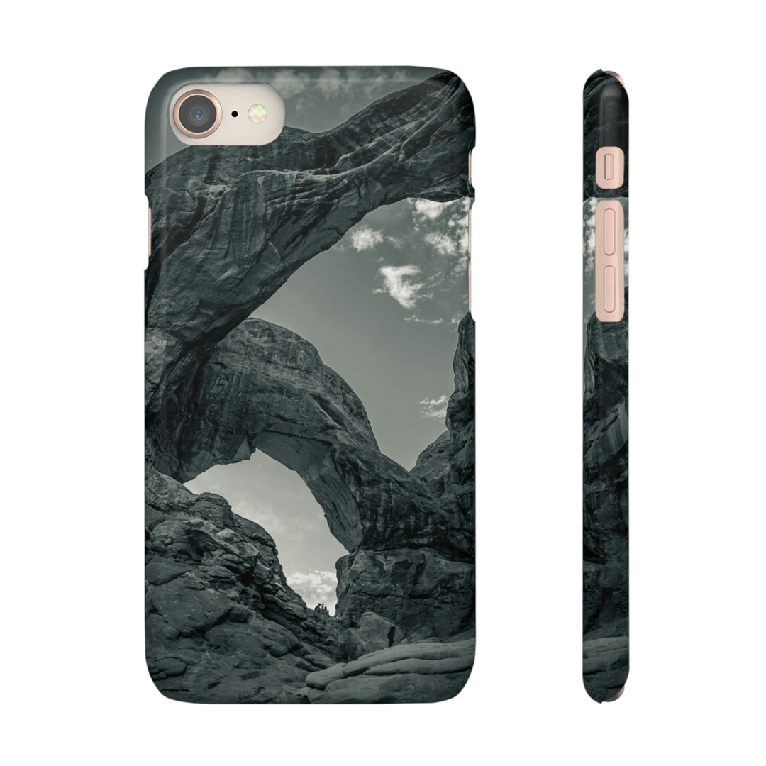 Natural Frames Part 4 in Black and White - Phone Case