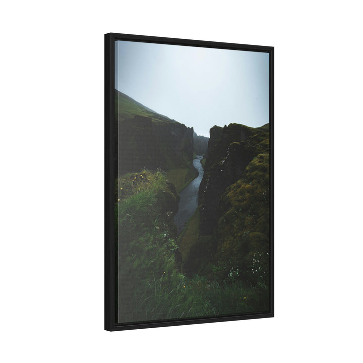 A View of the River - Canvas with Frame