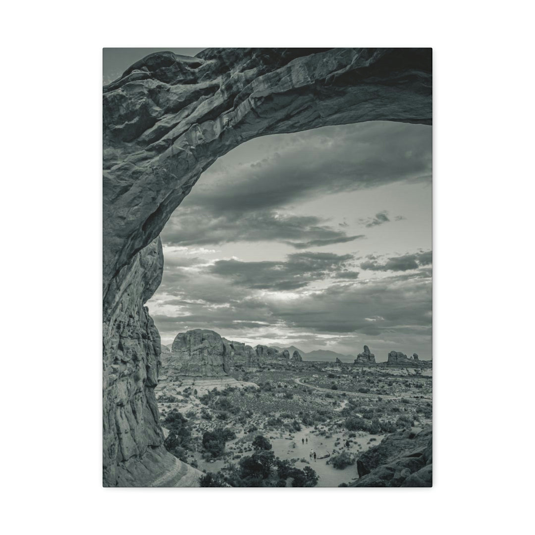 Natural Frames Part 2 in Black and White - Canvas