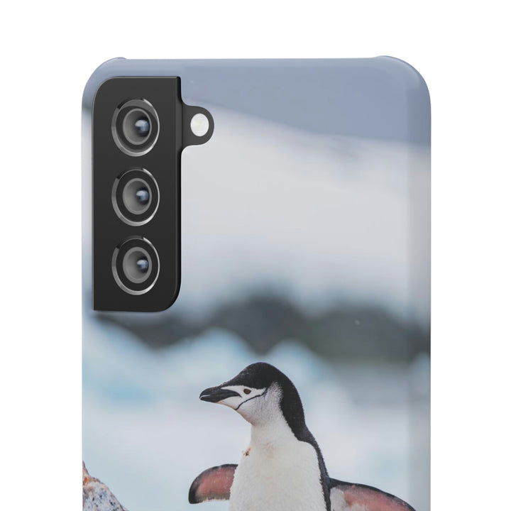 Stretched Penguin - Phone Case