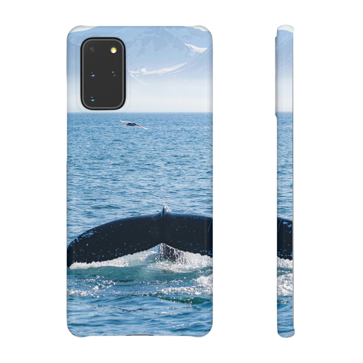 A Whale and A Mountain - Phone Case