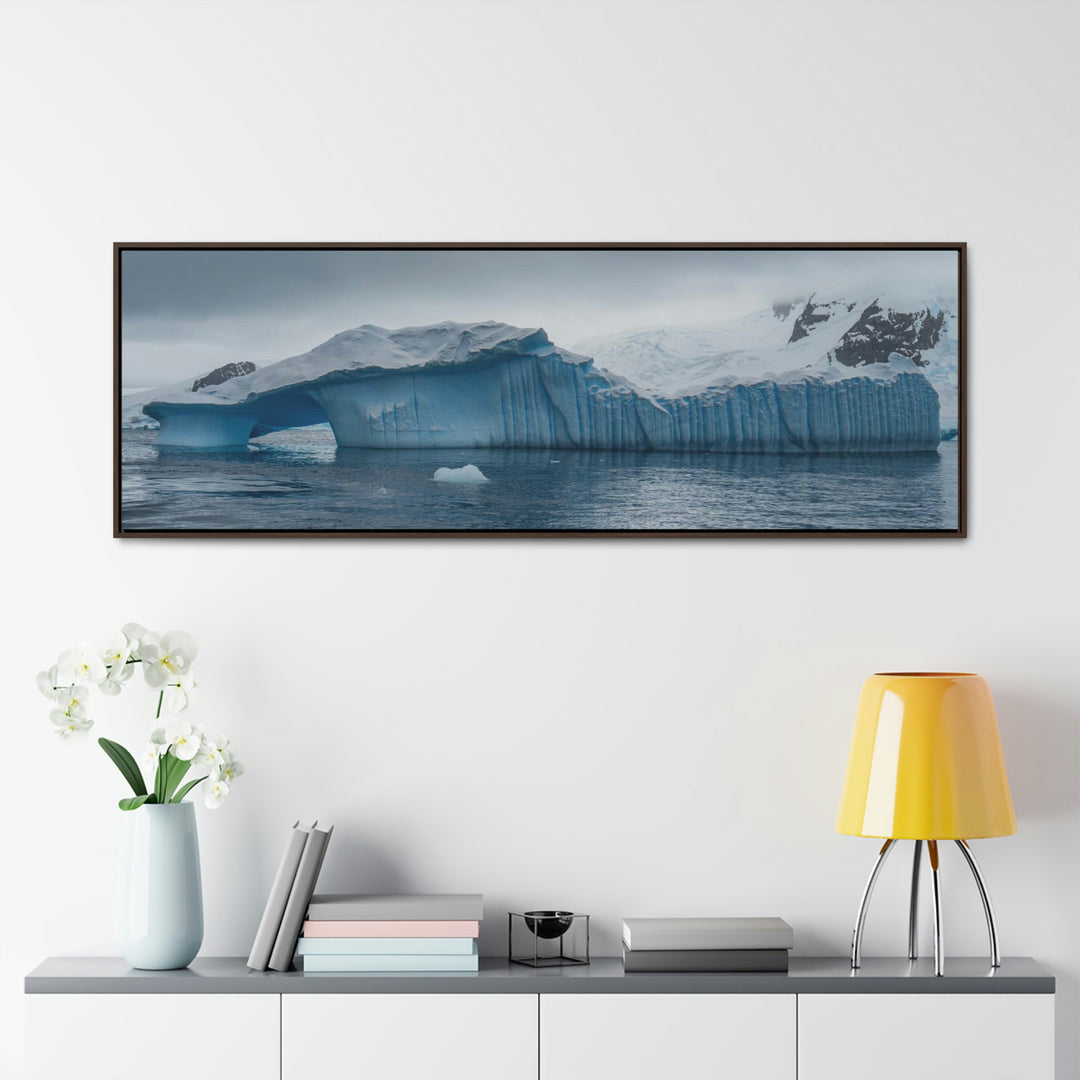 Textured Ice - Canvas with Frame