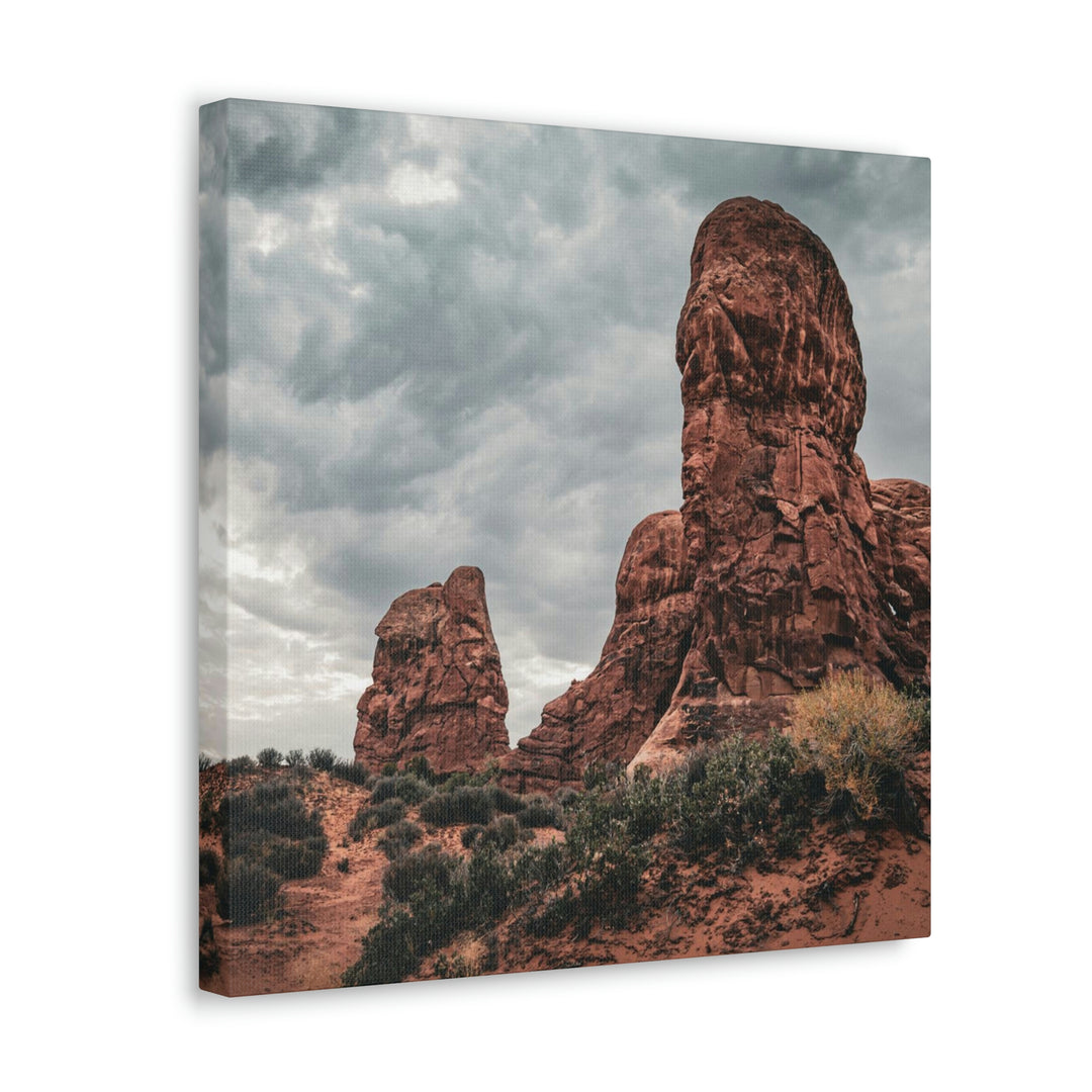 Dramatic Rocks - Canvas