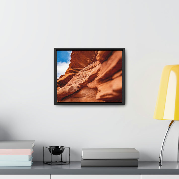 Layers of Rock - Canvas with Frame