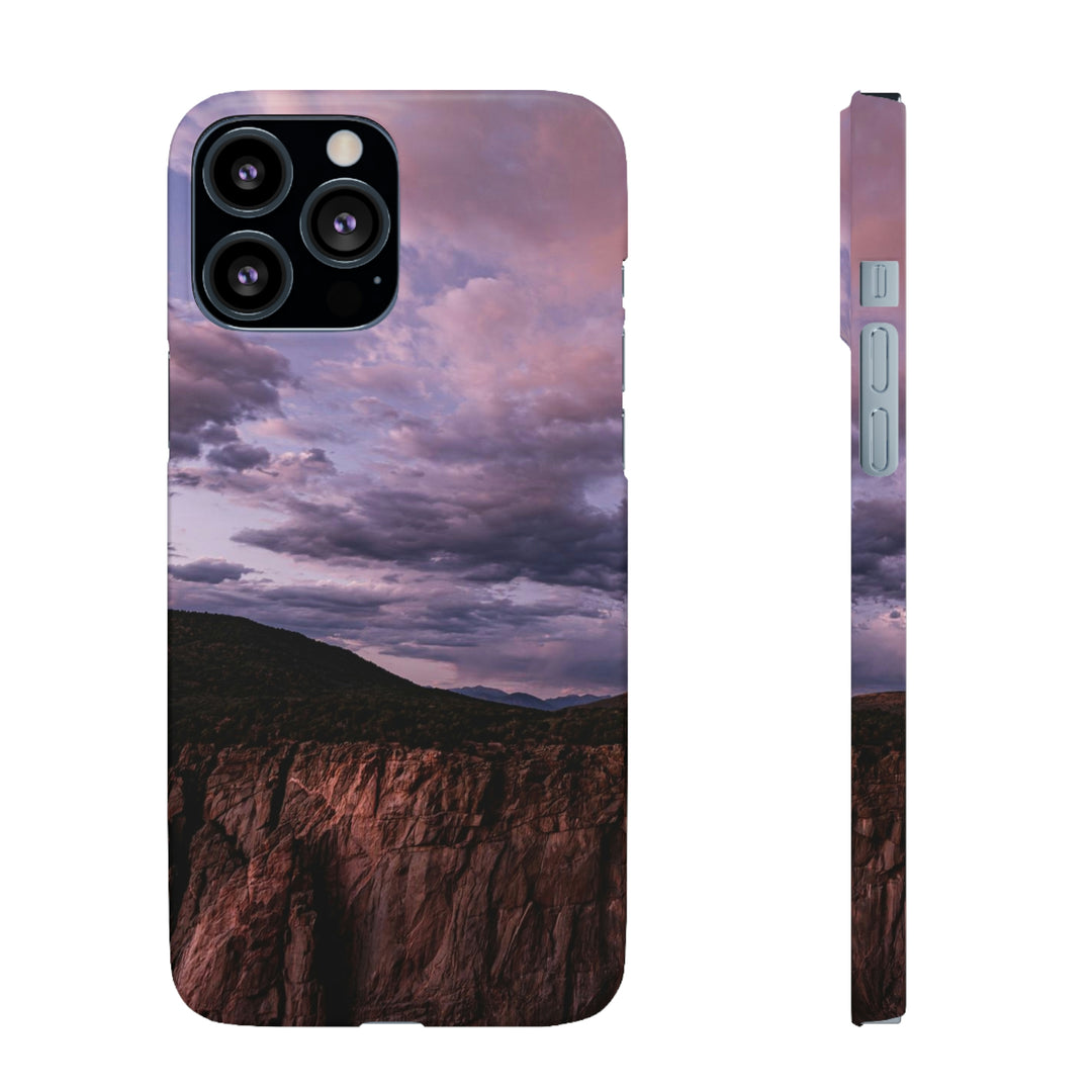 Painted Wall at Sunset Part 3 - Phone Case