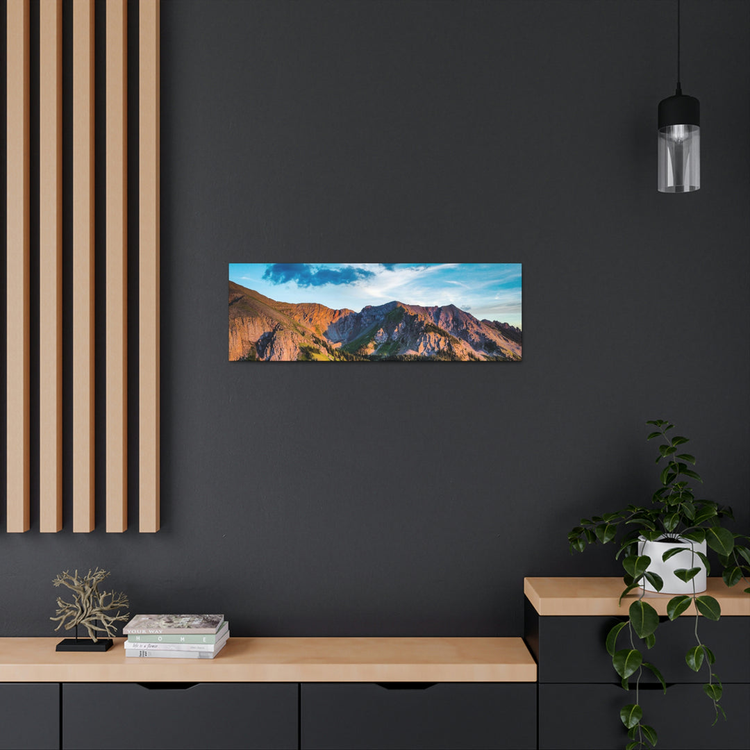 Fading Mountain Light - Canvas