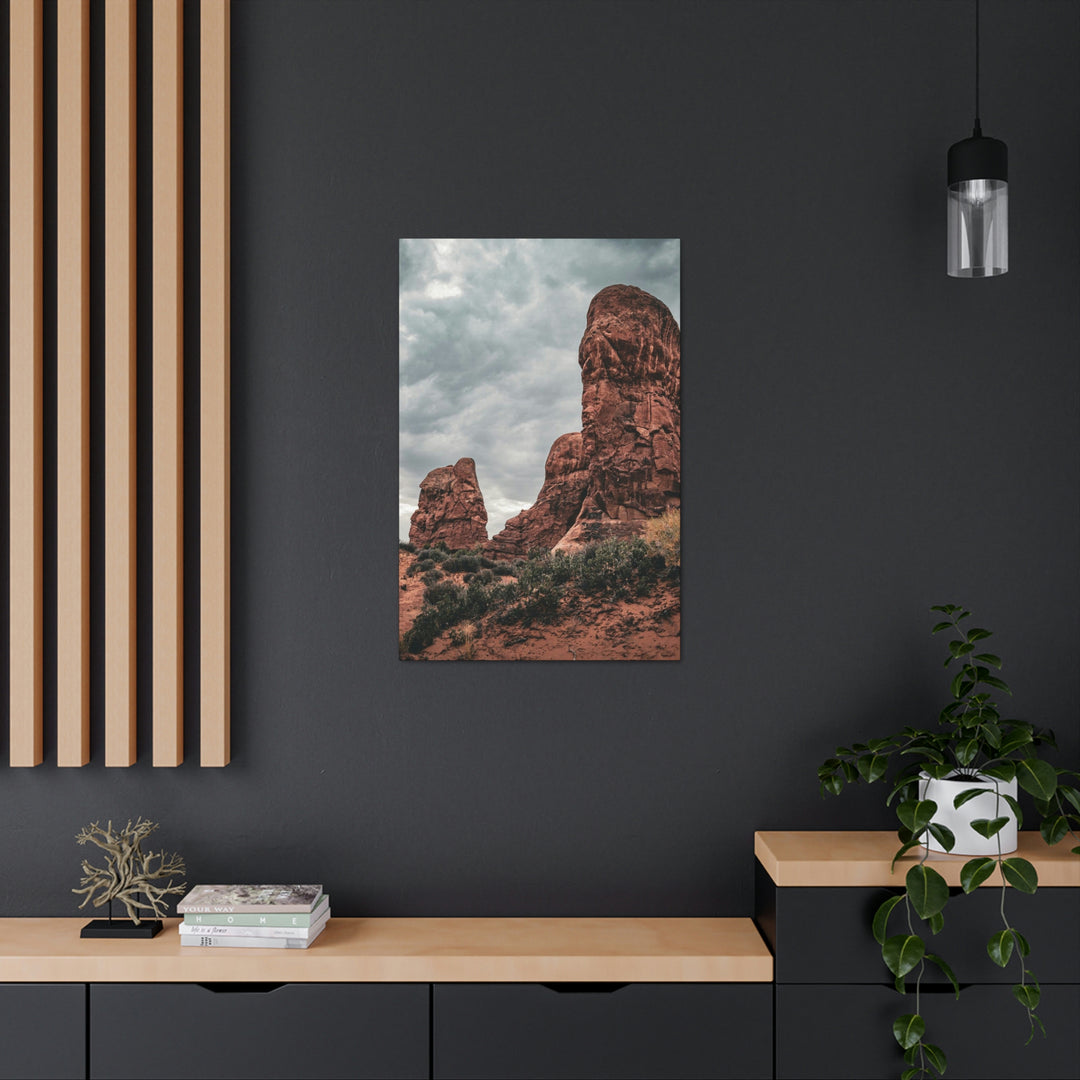 Dramatic Rocks - Canvas