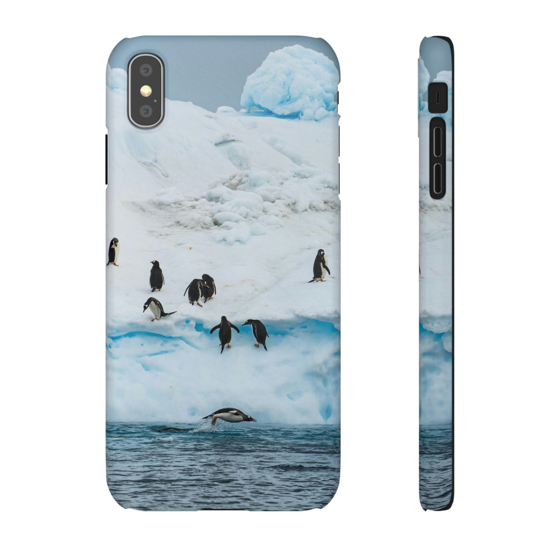 Porpoising Penguin - Phone Case