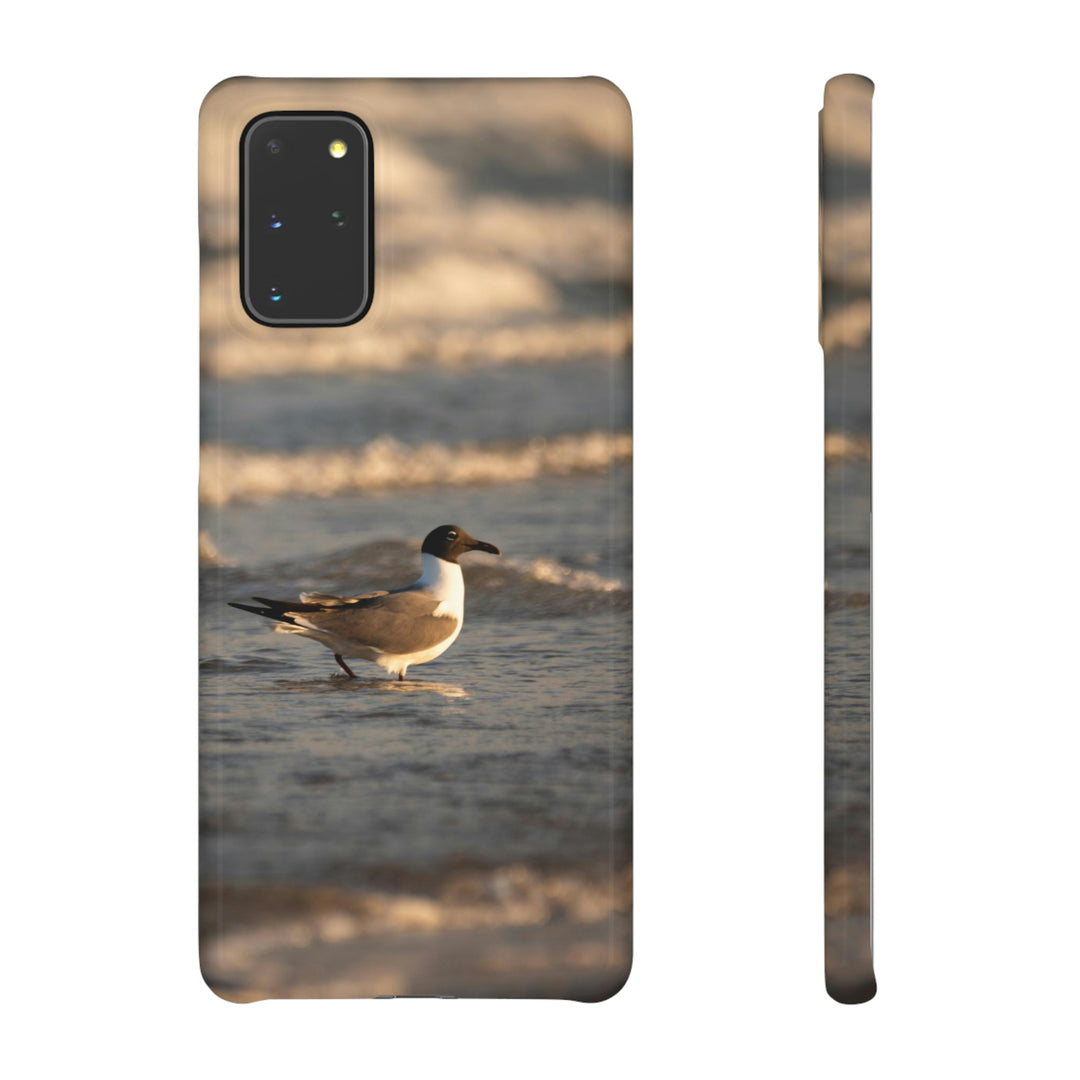 Laughing Gull in the Surf - Phone Case