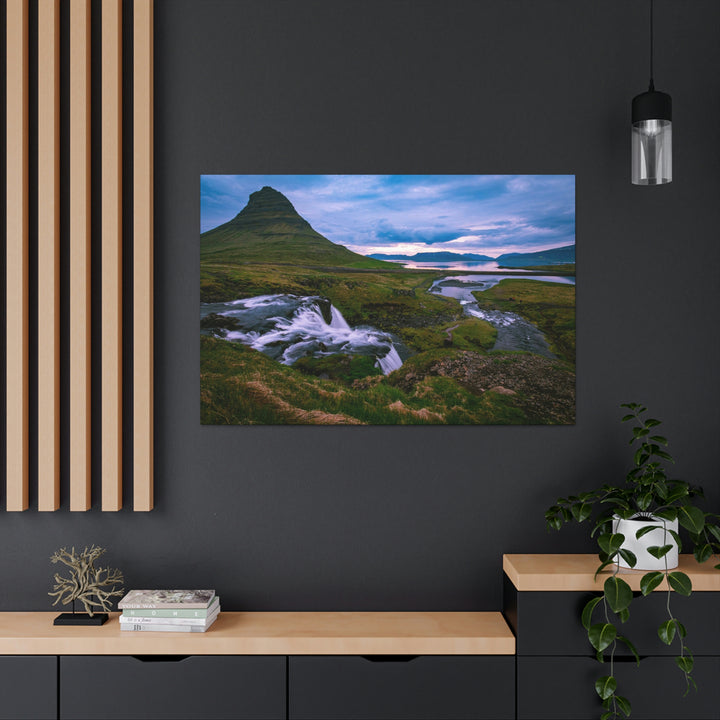 An Icelandic Sunset - Canvas