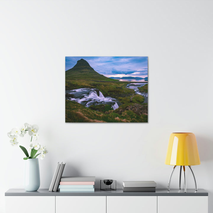 An Icelandic Sunset - Canvas