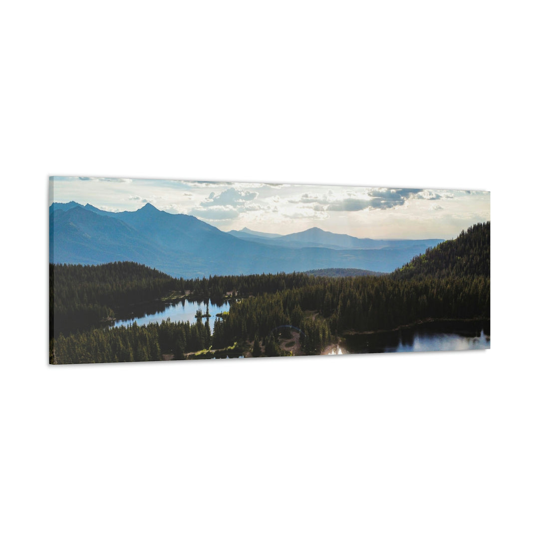 Cool Mountain Lakes - Canvas