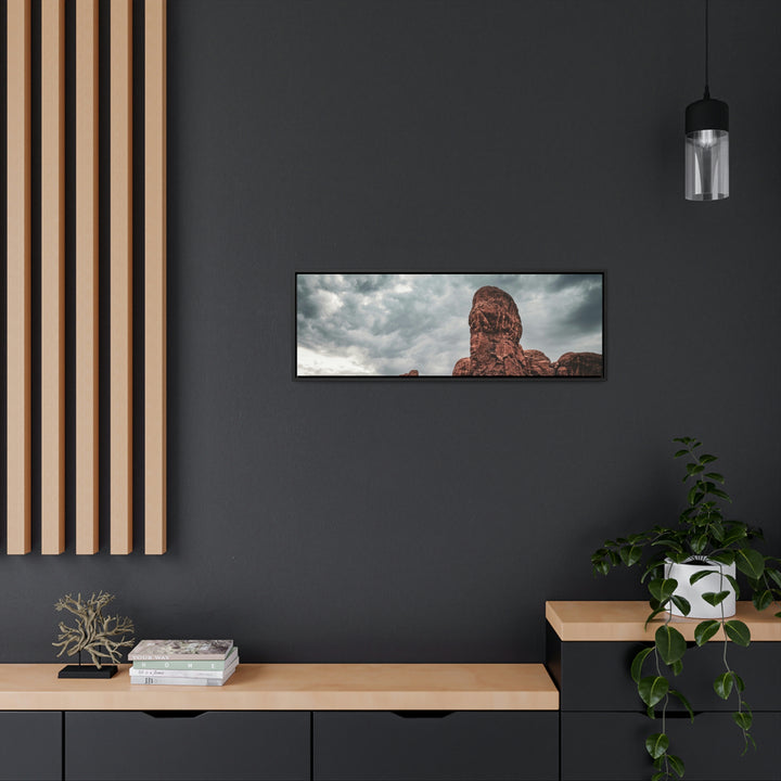 Dramatic Rocks - Canvas with Frame