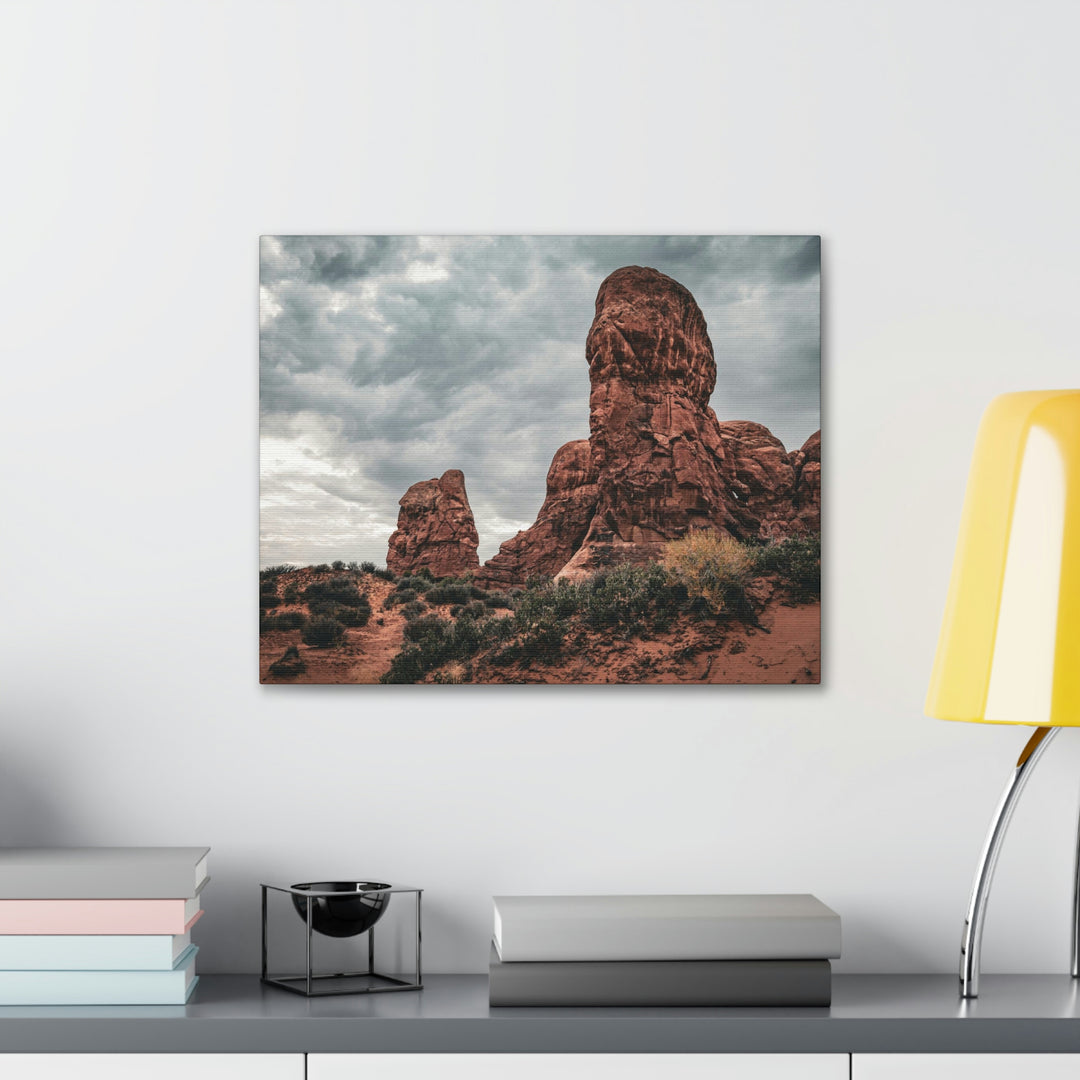 Dramatic Rocks - Canvas