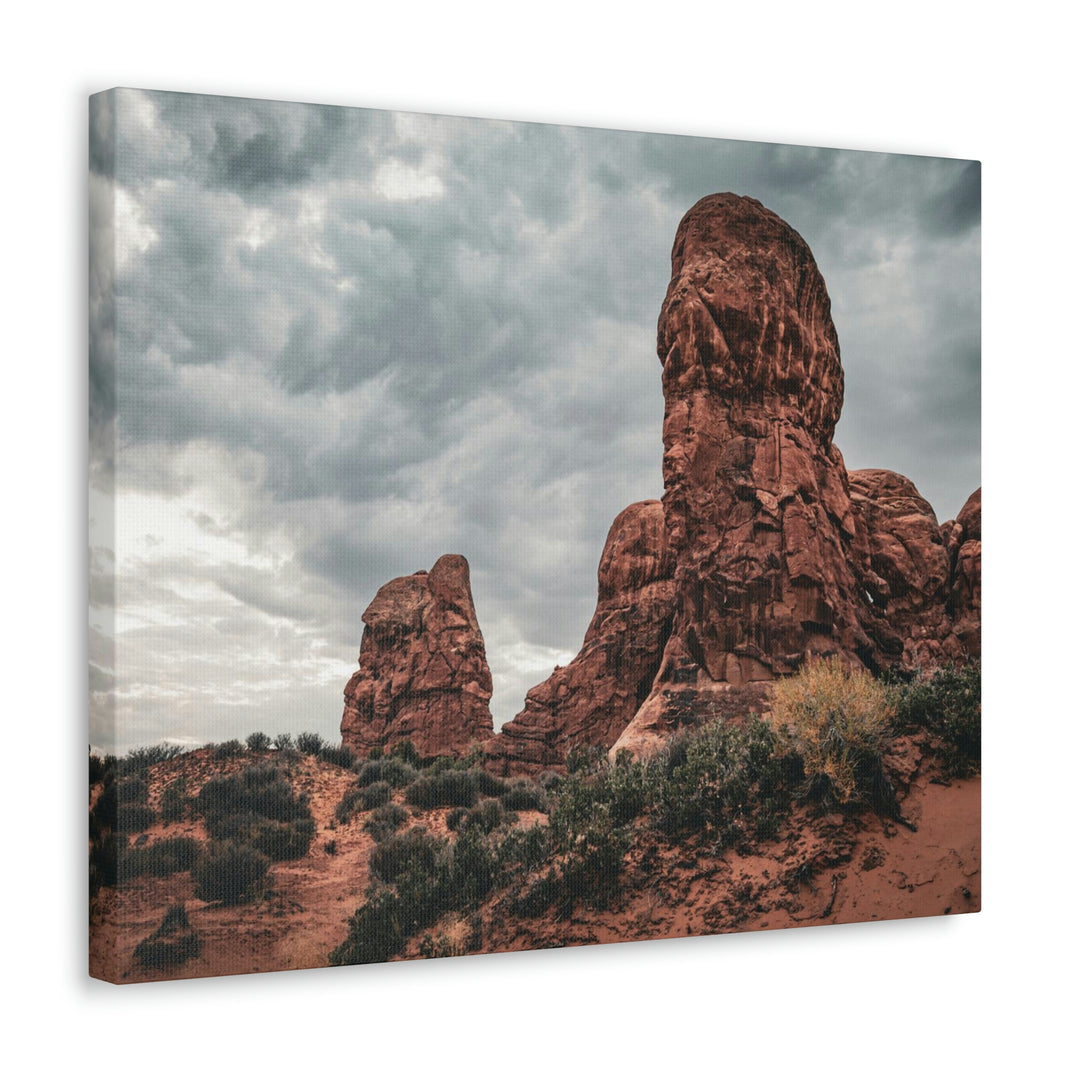 Dramatic Rocks - Canvas