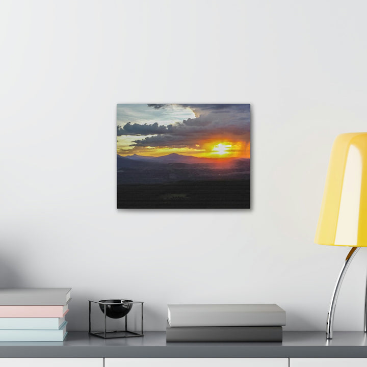 Rainy Sunset - Canvas