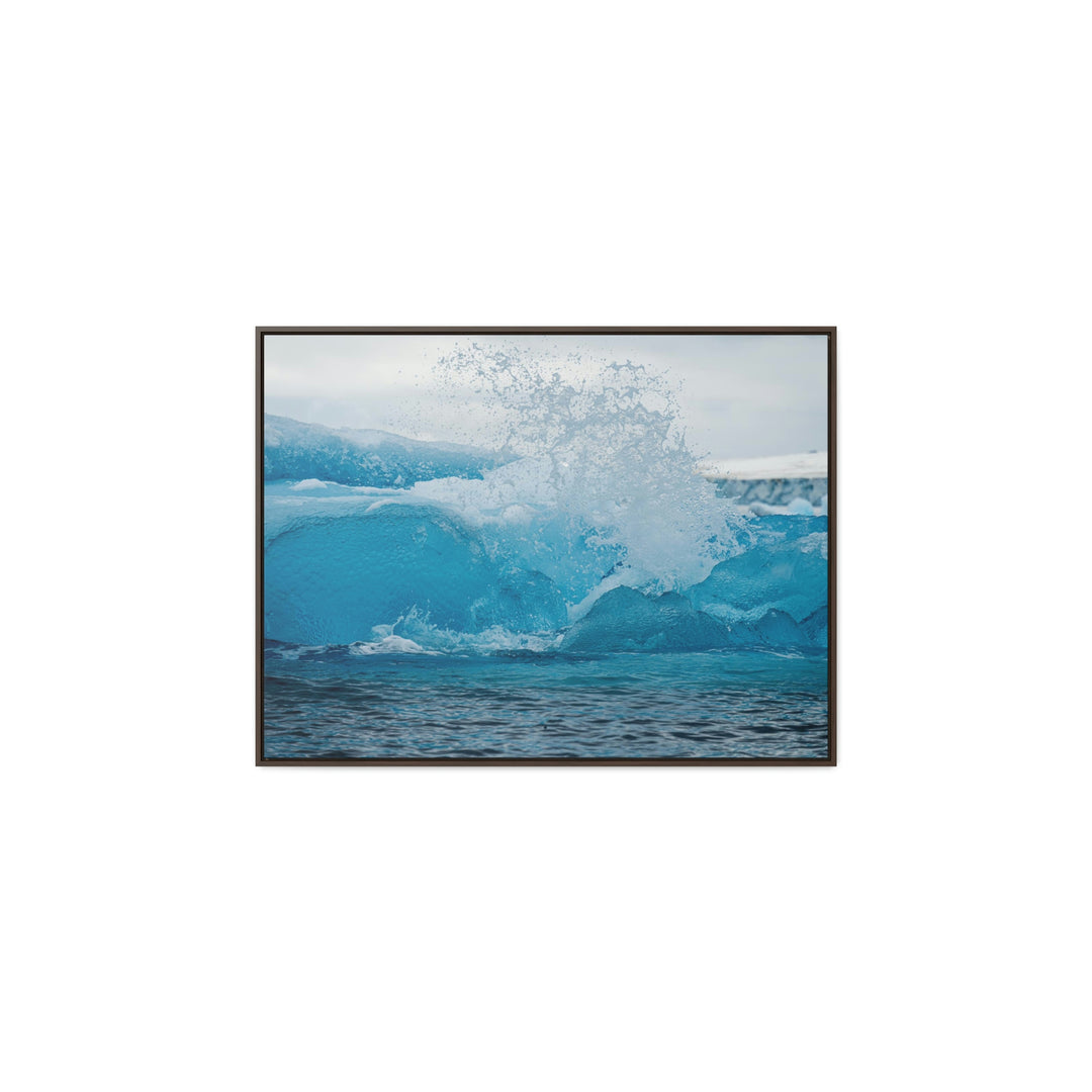 Freezing Splash - Canvas with Frame