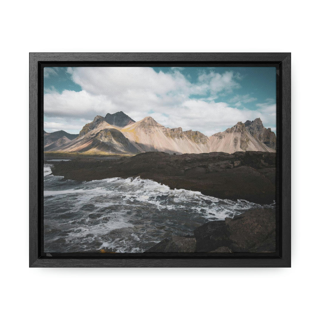 Crashing Sea - Canvas with Frame