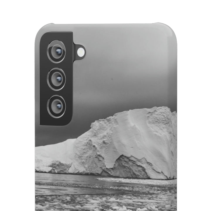 Lane of Ice In Black and White - Phone Case