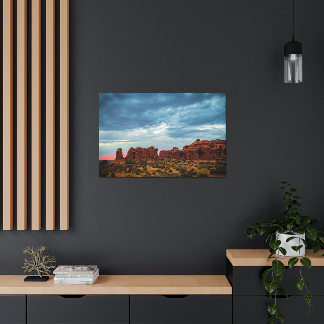 Arches at Sunset - Canvas