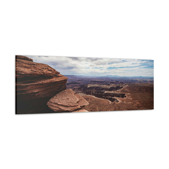 The Canyon Below - Canvas