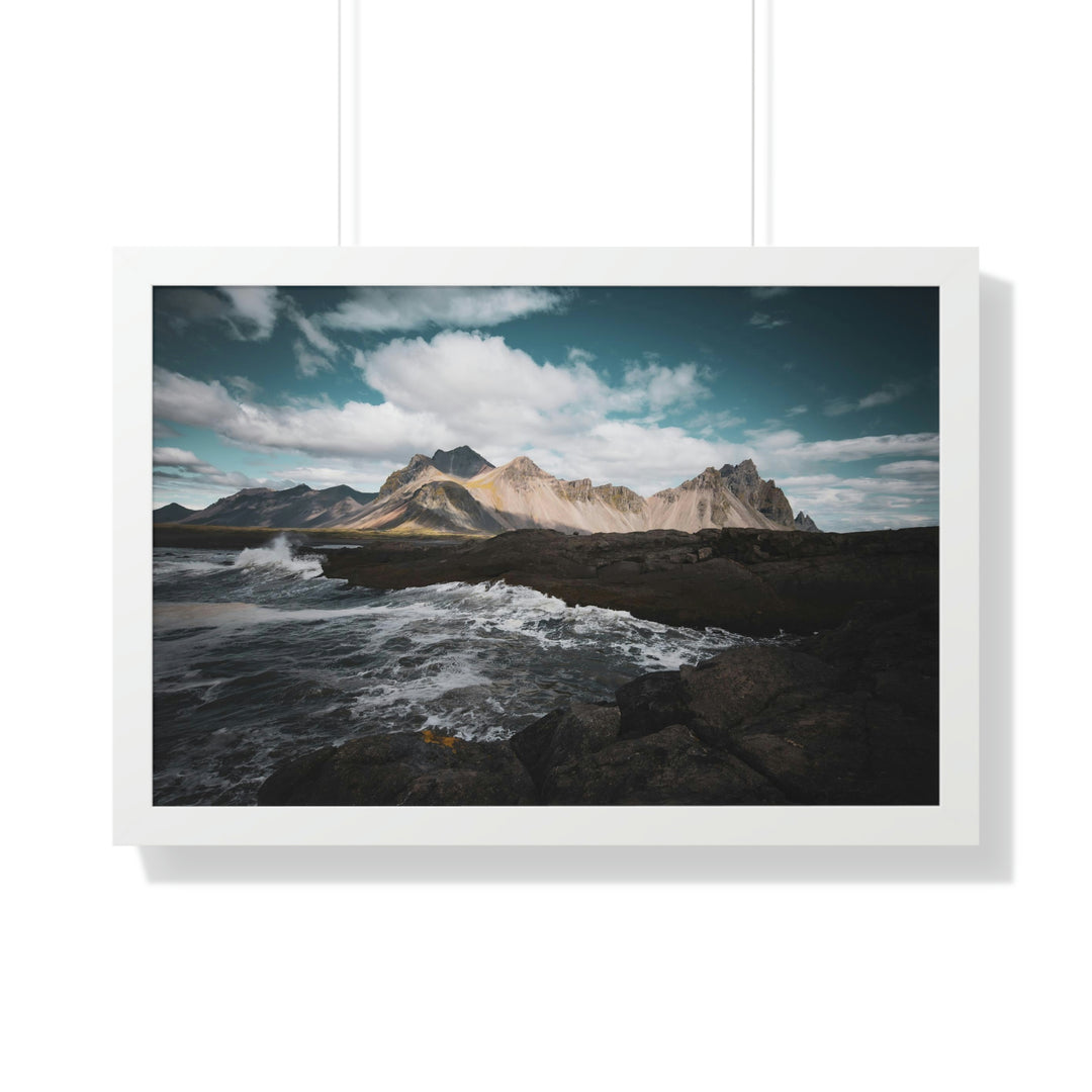 Crashing Sea - Framed Print