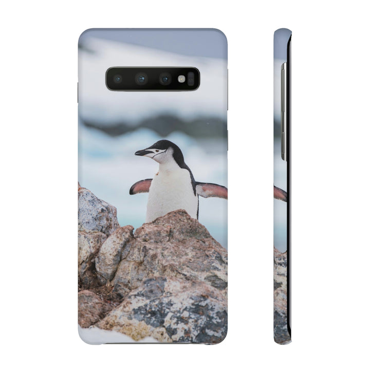 Stretched Penguin - Phone Case