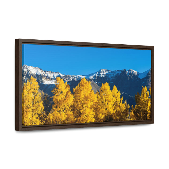 Golden Glow - Canvas with Frame