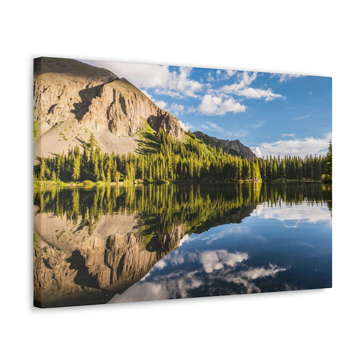 Mountain Scene Reflected - Canvas