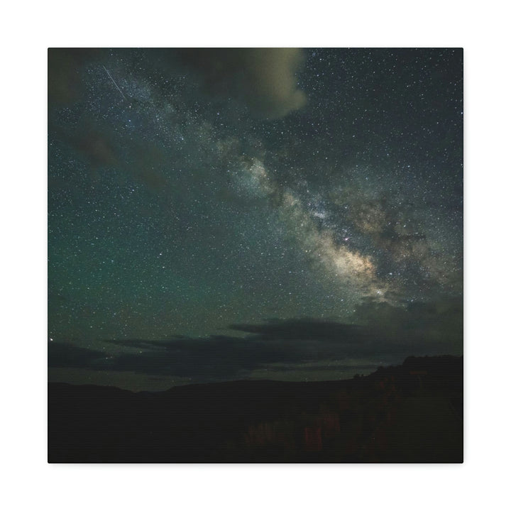 Milky Way Through the Clouds Part 2 - Canvas