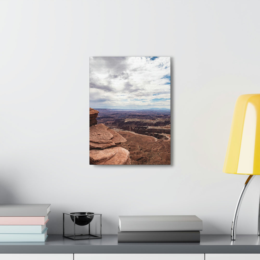 The Canyon Below - Canvas